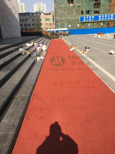 航天五一〇所 玛沁彩色路面